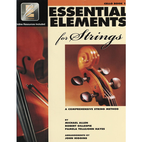 ESSENTIAL ELEMENTS Strings Cello+New Directions for Strings Cello Book Lot of 2 - Picture 1 of 4